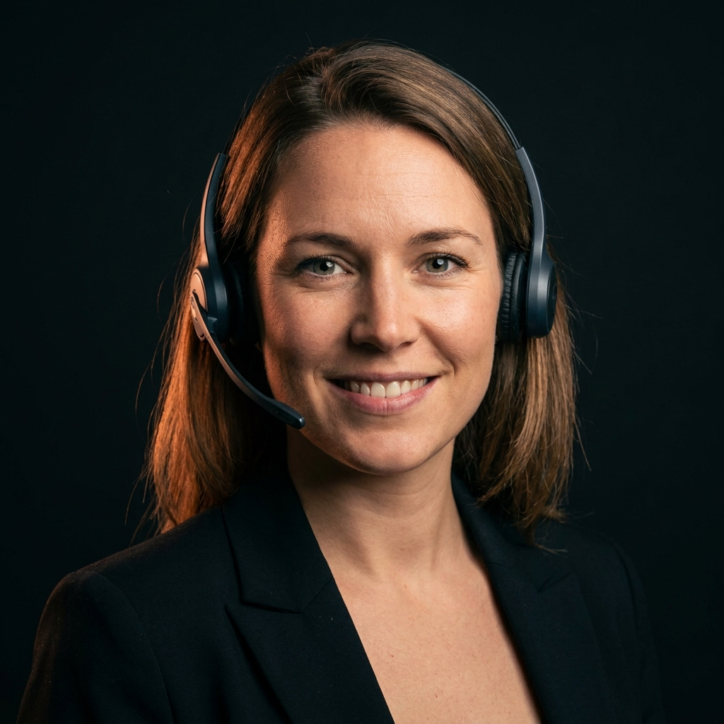 Lena — AI-receptioniste met stem